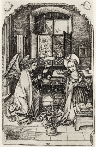 De annunciatie, uit 